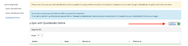 Quickbooks Online Integration